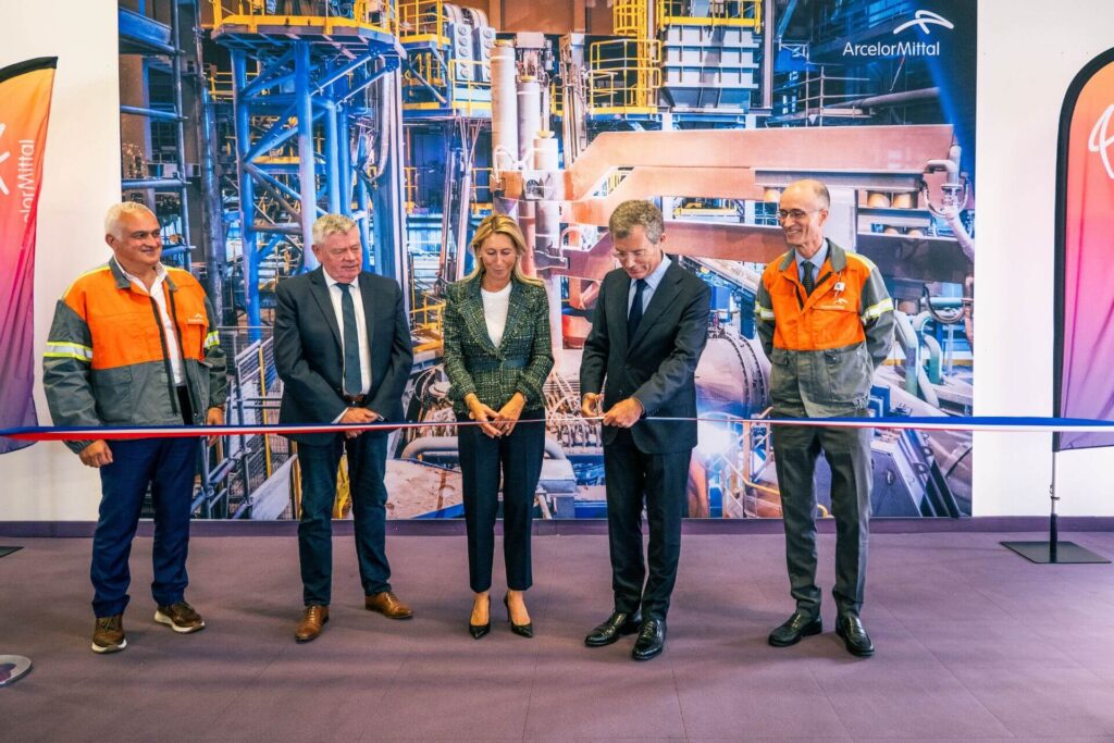 ArcelorMittal Fos-sur-Mer inaugurates its ladle furnace