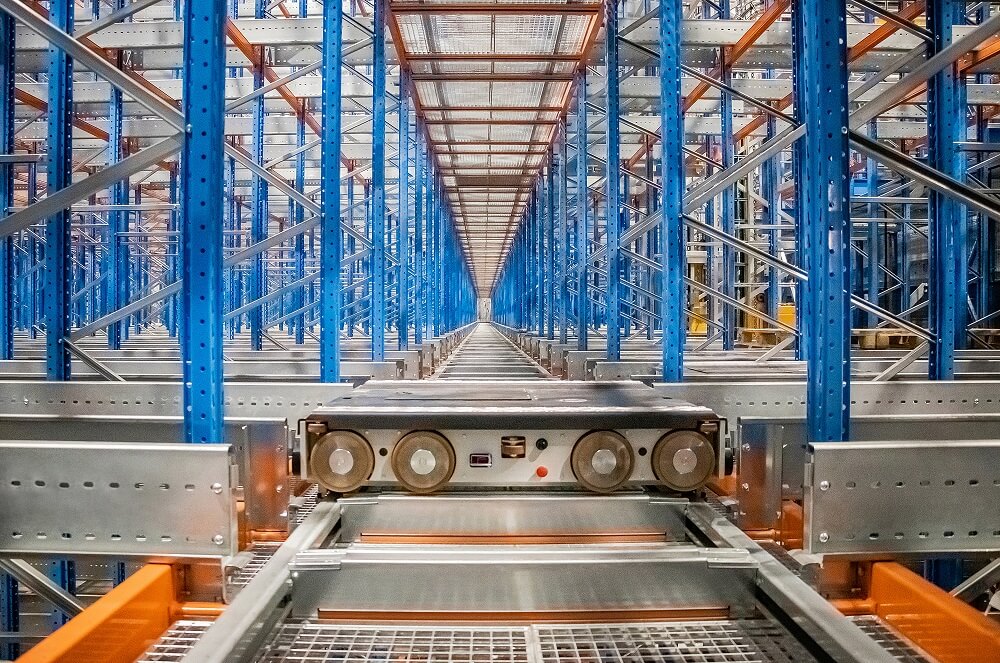 Magnelis® is the ideal material for robot tracks and other applications where friction is a consideration